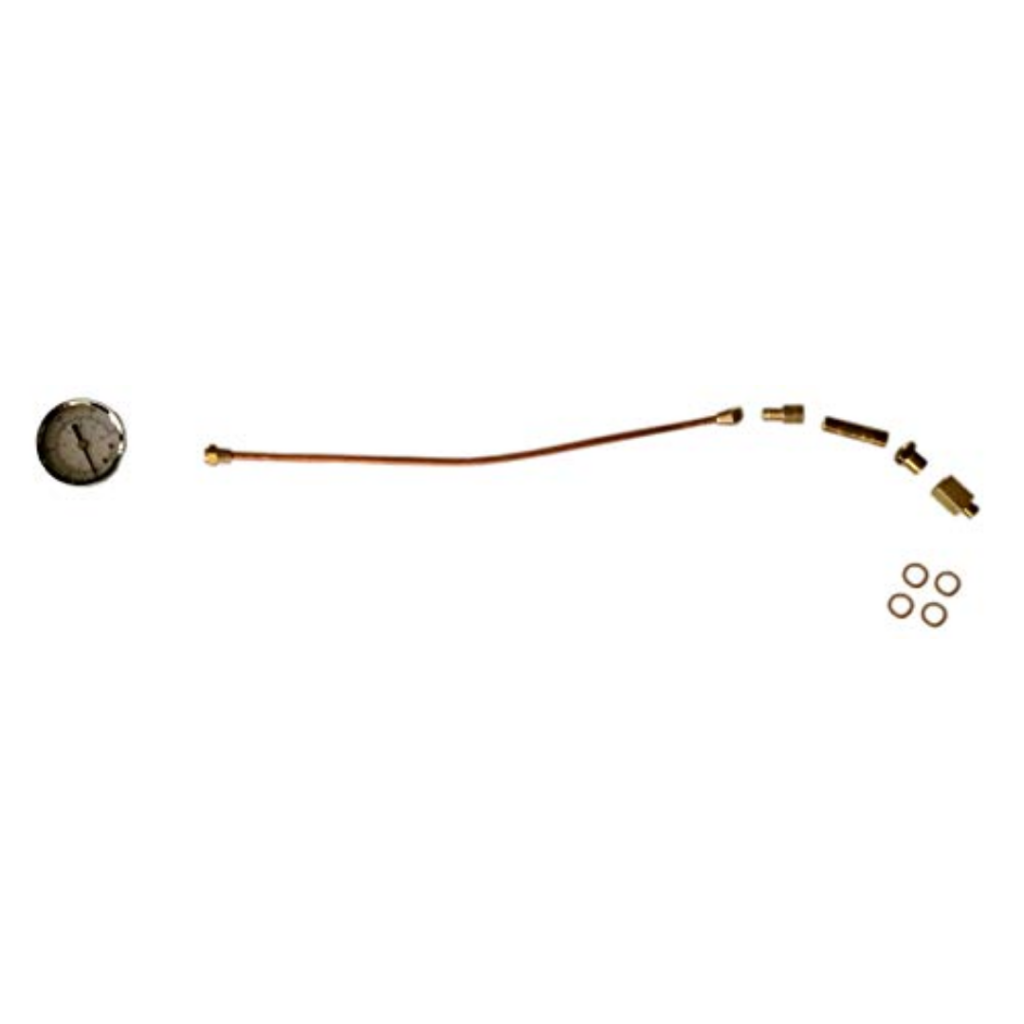 Riello Oil Burner Fuel Pressure Test 200 PSI 1400 KPA Gauge Kit w/All Adapters HVAC Retail